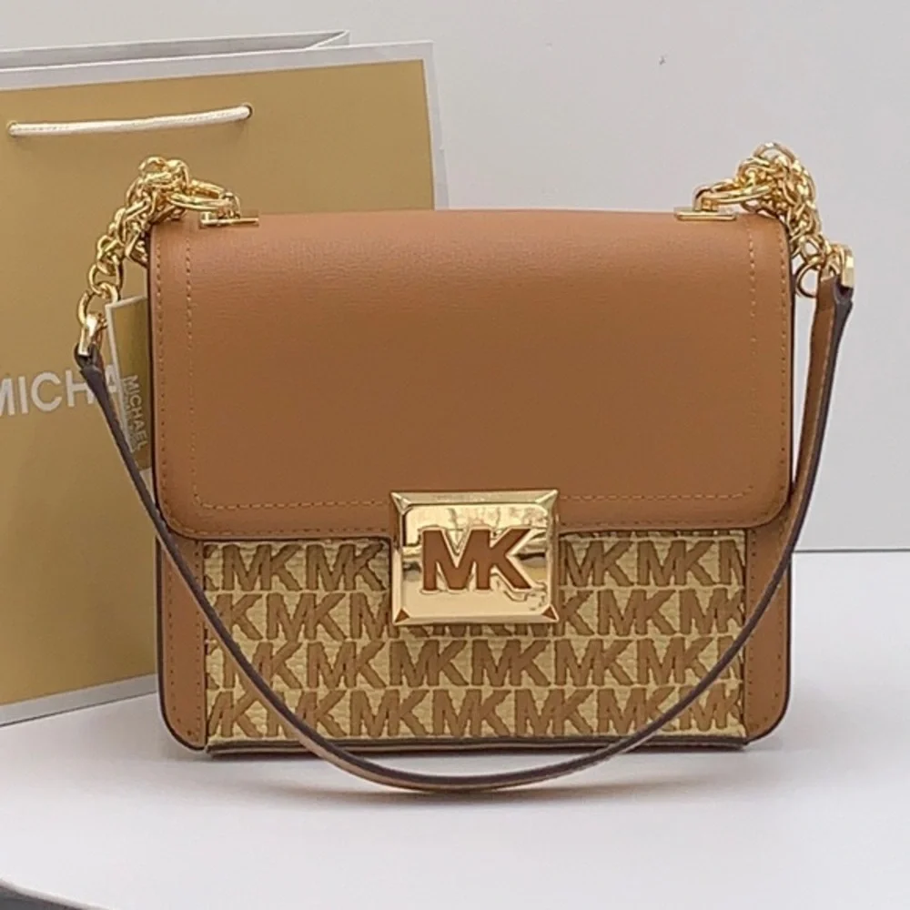 MICHAEL KORS SONIA SMALL SQUARE SHOULDER XBODY